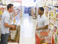 etiquette, grocery store, shoppers
