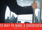 13 Ways to Make a Successful Work Comeback